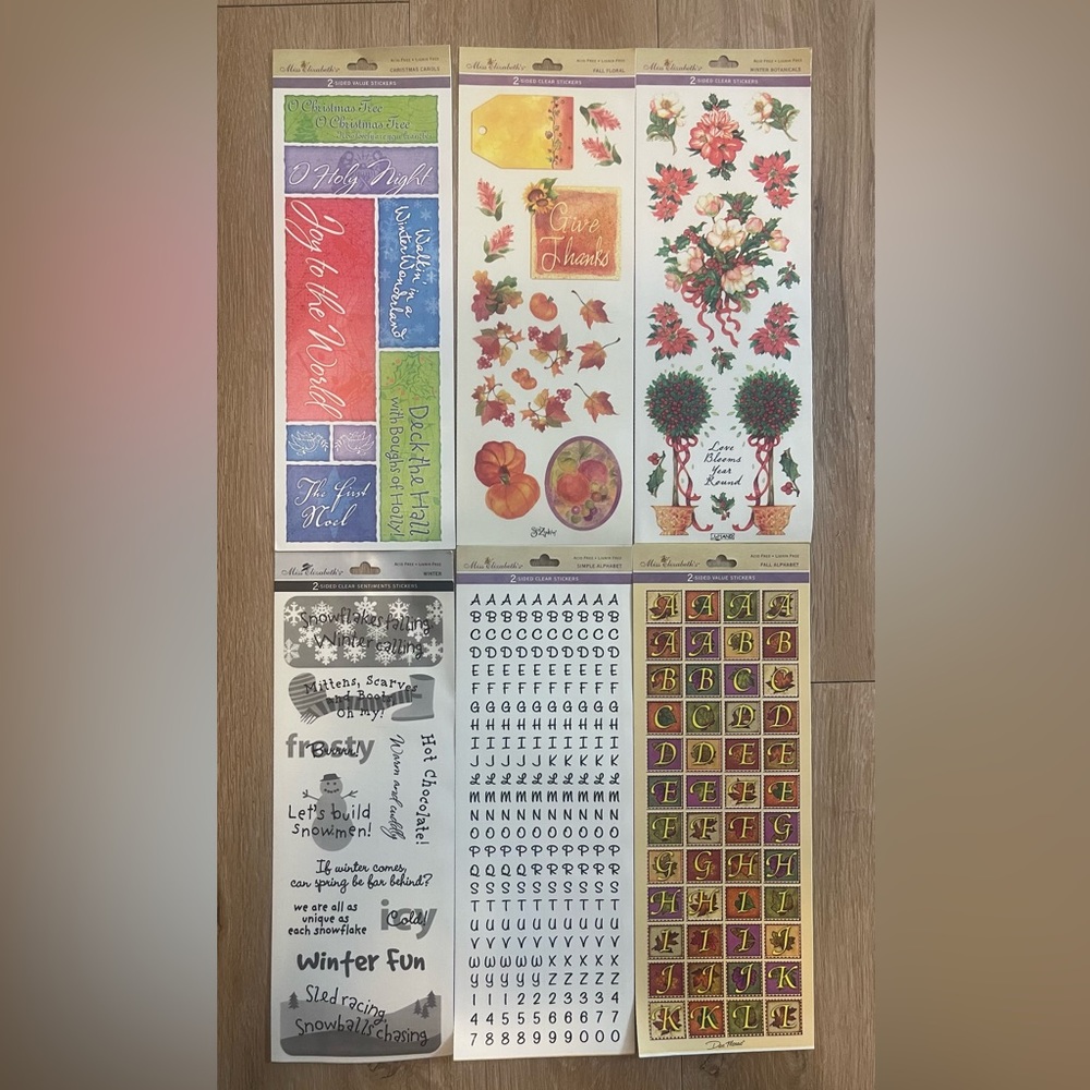 Miss Elizabeth’s Stickers